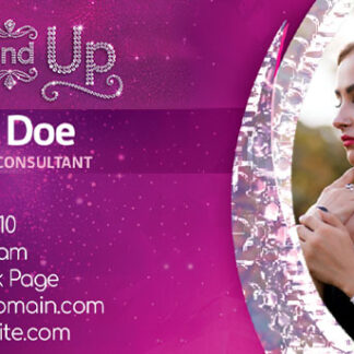 new $8 design. Fully Customizable Paparazzi Business Cards designed to make more jewelry sales.