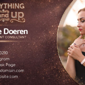 The 2026 updated design with reflecting the new $8 price. Fully Customizable Paparazzi Business Cards designed to make more jewelry sales.